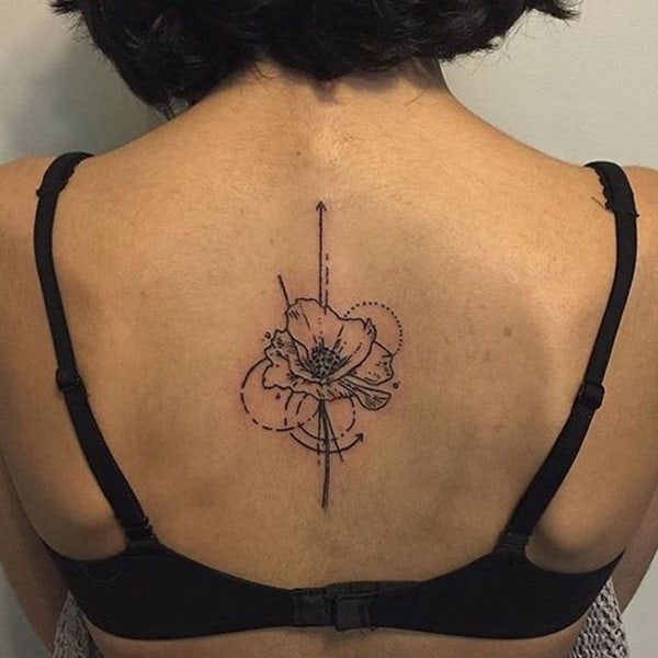 Poppy-tattoo-on-back