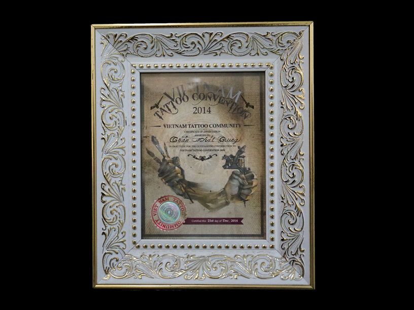 Trung Tadashi – The judge of the competition Vietnam Tattoo Convention