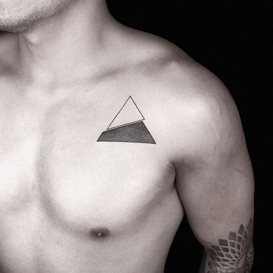 Tổng hợp hình xăm tam giác cho nam nữ - Tadashi Tattoo