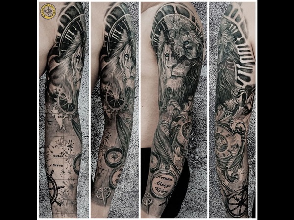 Realistic tattoo by artist KAI