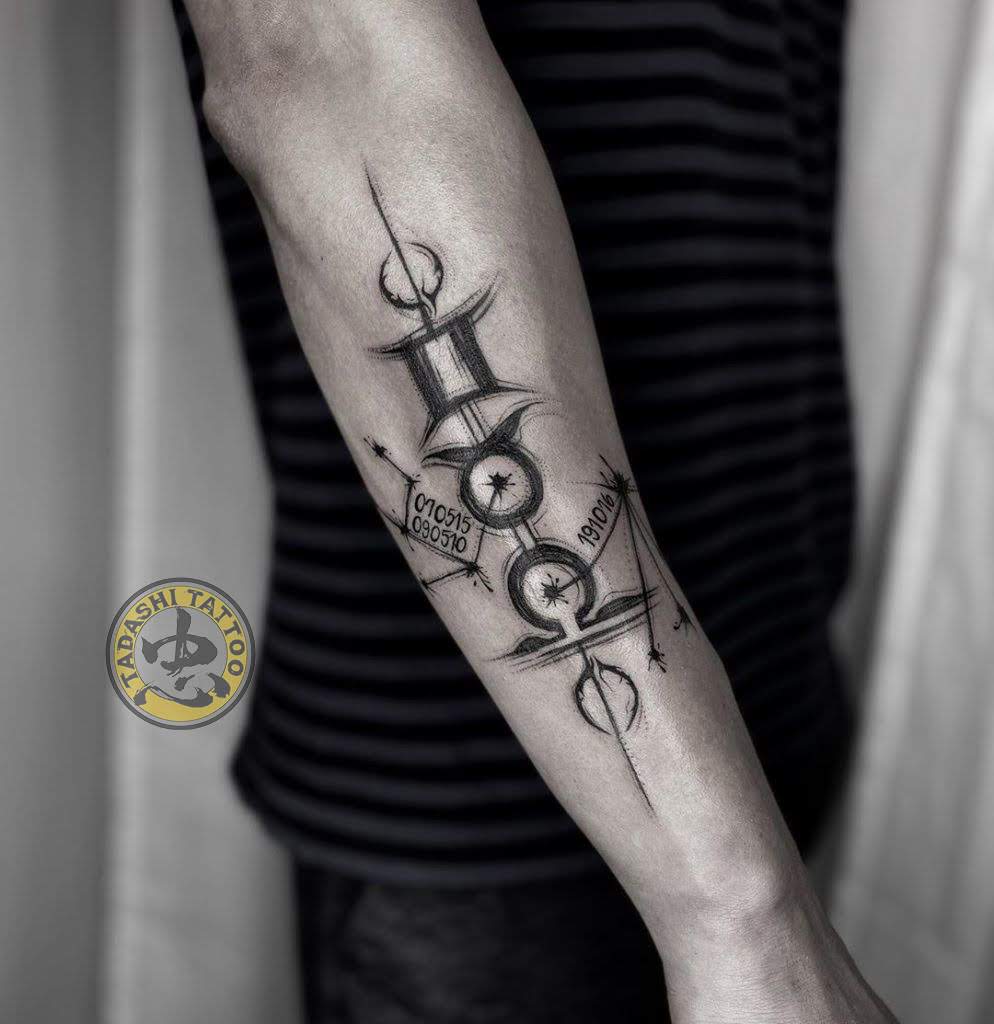 40 Hình xăm Cung Thiên Bình  Zodiac Symbol  Libra Tattoos  YouTube