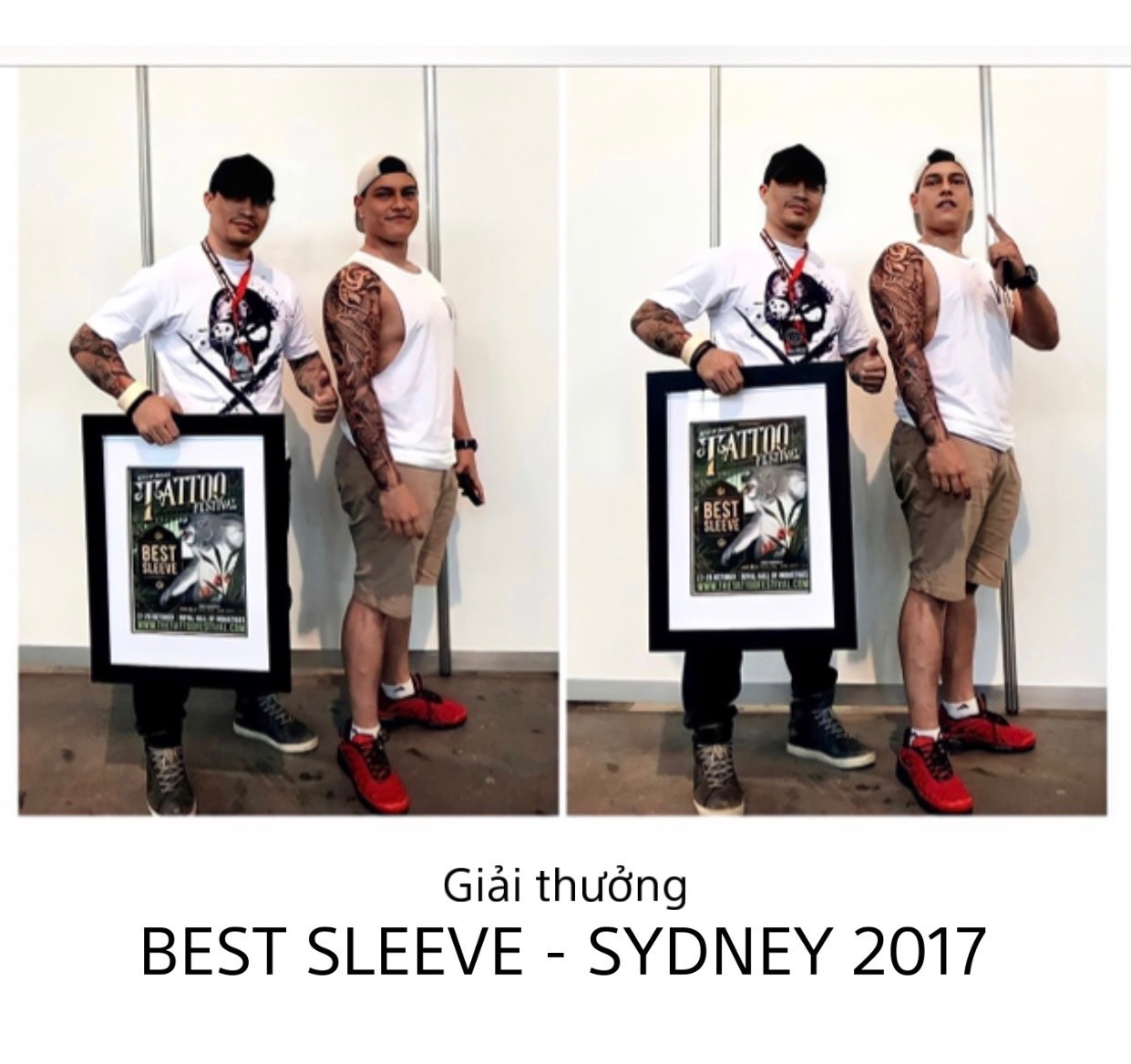 Best Sleeve – Sydney 2017