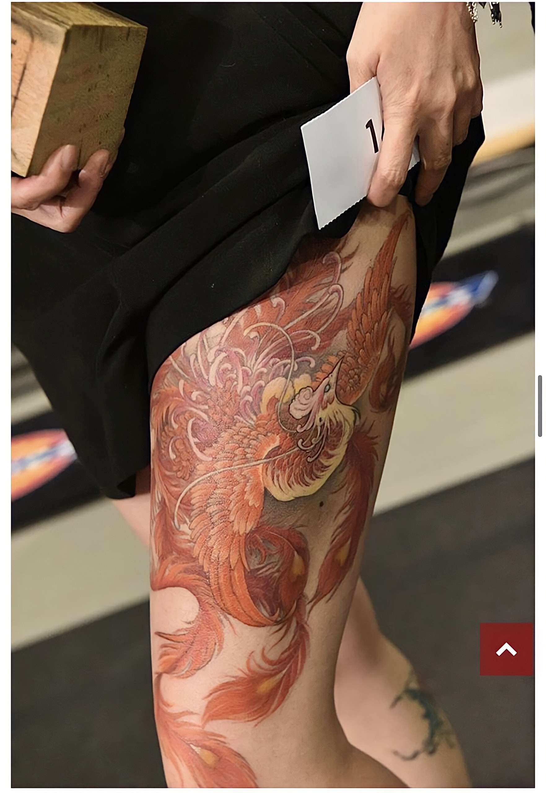 Best Feminine tattoo – Phoenix tattoo