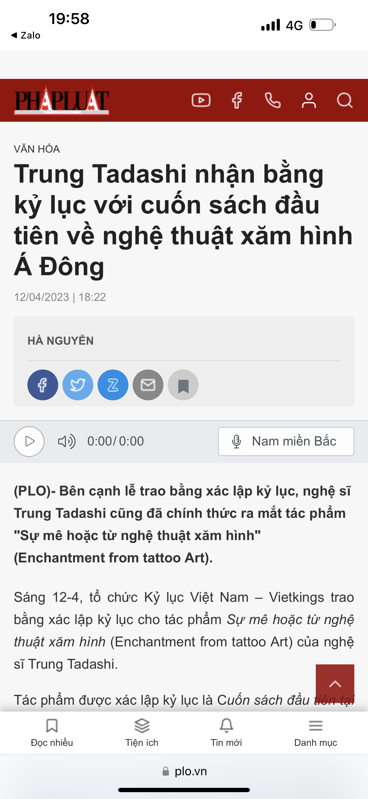 Phap Luat online newspaper